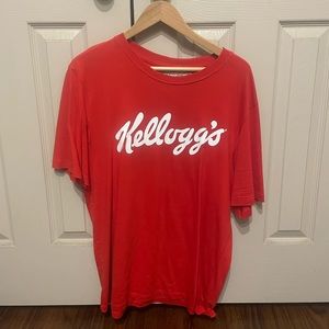 Men H&M medium Kelloggs shirt